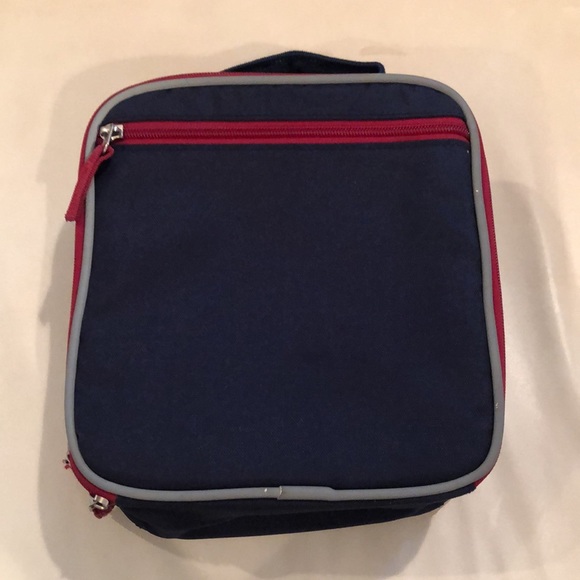 Pottery Barn Navy Blue with Red Piping Lunch box - Picture 3 of 9